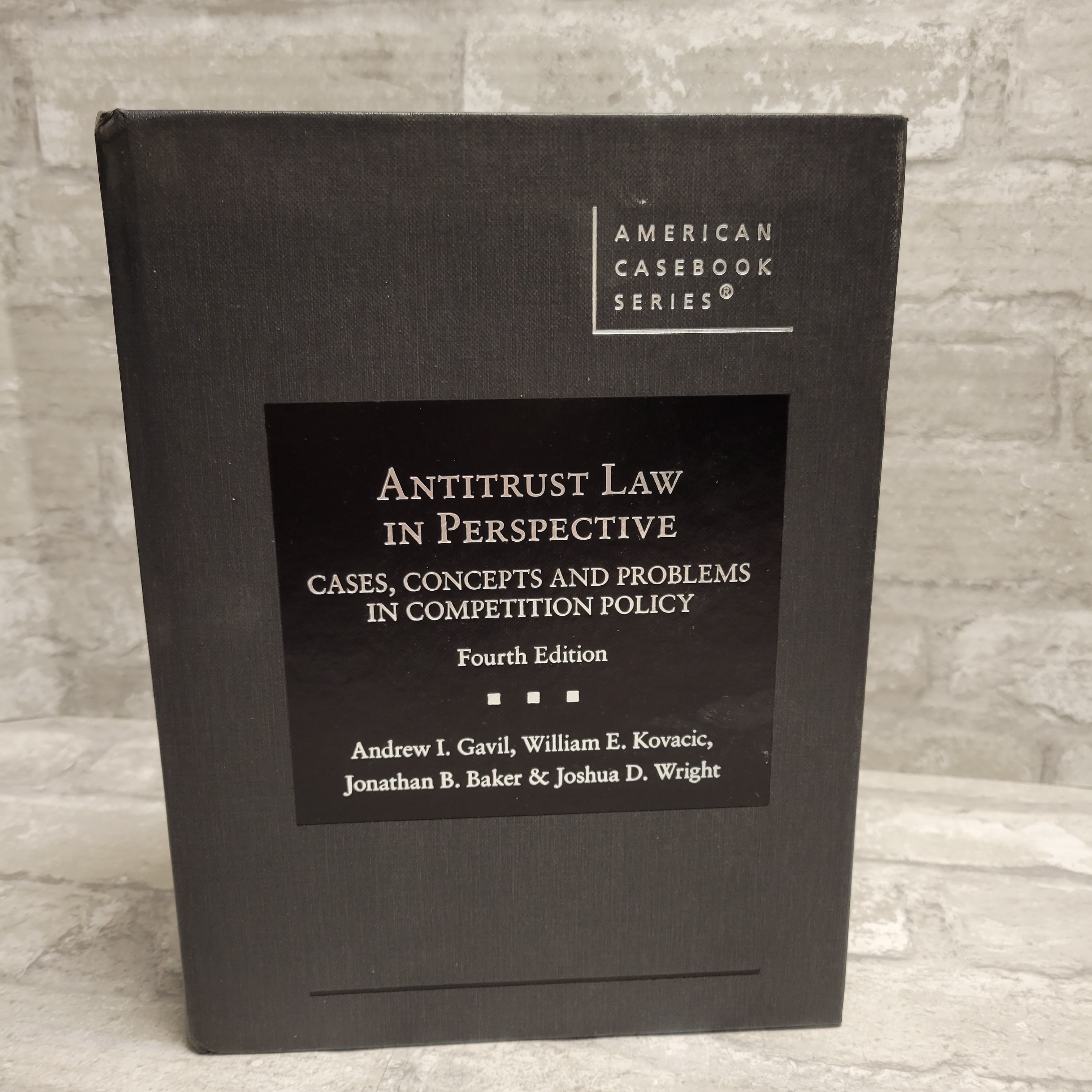 Antitrust Law in Perspective: Cases, Concepts and Problems in Competition Policy (8060511092974)
